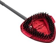 2 estropajos para Vileda Turbo EasyWring, Triangle Mop Spin Mop Head Ersatz, Bodenwischer Scheuerbürste Reinigungsbürste für Badezimmer und Küchenfliesen