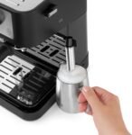 De’Longhi Stilosa Premium EC260.BK Cafetera de bomba con 15 bar de presión, 1100 W, 1 L, Negro/Plata