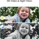 Timbre Inalámbrico Exterior Impermeable IP67 1080P con Cámara con Pantalla de 4,3 Pulgadas, Interfono Doméstico sin WiFi ni Aplicación, Ultra Gran Angular 170°, Visión Nocturna