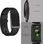 Pulsera multifuncional, sin pantalla, resistente al agua, carga magnética, reloj inteligente, monitor de frecuencia cardíaca, 127 modos deportivos (color de la correa*2)