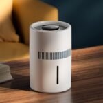 Humidificador inteligente de gran capacidad de 4 litros con purificación de iones negativos y funcionamiento silencioso para habitaciones de hasta 50㎡, blanco