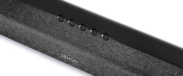 Denon DHT-S416 Barra de sonido para TV 2.1 con subwoofer inalámbrico, Google Chromecast integrado, WiFi, Bluetooth, Dolby Digital, HDMI ARC, entrada óptica