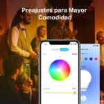 Tapo L530E (4 Packs) – Bombilla LED Inteligente Wi-Fi, Multicolor, Regulable, Casquillo E27, 8,7W, 806 Lúmenes, Compatible con Alexa y Google Home