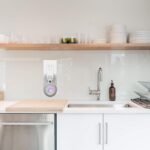 Homepod Mini Wall Mount – Soporte de pared para Homepod Mini Speaker – Ahorro de espacio, excelente gestión de cables sin enredos (blanco)