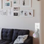 Homepod Mini Wall Mount – Soporte de pared para Homepod Mini Speaker – Ahorro de espacio, excelente gestión de cables sin enredos (blanco)