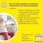 DIGIQUEST Mando a distancia universal fácil para todos los televisores: teclas grandes para mayor visibilidad, para instalaciones de hotel, hospital