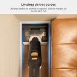 roborock F25 Bx Aspirador Mopa Inalámbrico, 20.000Pa Húmedo y Seco, Autolimpieza a Alta Temperatura 90°C, Secado Rápido en 5 Min, Limpieza de Bordes, Diseño Plano 180°, Sensor Inteligente