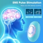 Instrumento de ayuda para dormir, dispositivo de ayuda para dormir con 15 niveles de intensidad con vista de pantalla, modo de suspensión y modo de excitación para un sueño rápido