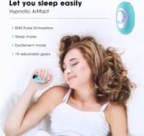 Instrumento de ayuda para dormir, dispositivo de ayuda para dormir con 15 niveles de intensidad con vista de pantalla, modo de suspensión y modo de excitación para un sueño rápido