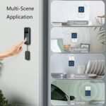 Satisure Reenvío de Timbre para Timbre con Vídeo Blink (Video Doorbell), Set de Extensión de Timbre Inalámbrico 58 Melodías y 5 Niveles de Volumen Receptor para Timbre con Vídeo Blink