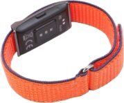 Rastreador de actividad física para hombres y mujeres, pulsera inteligente con rastreador de actividad y monitor de sueño, 127 modos deportivos, 10 m de agua, duración (naranja)
