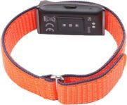 Rastreador de actividad física para hombres y mujeres, pulsera inteligente con rastreador de actividad y monitor de sueño, 127 modos deportivos, 10 m de agua, duración (naranja)