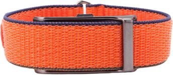 Rastreador de actividad física para hombres y mujeres, pulsera inteligente con rastreador de actividad y monitor de sueño, 127 modos deportivos, 10 m de agua, duración (naranja)