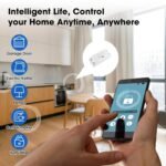 SONOFF BASICR2 Interruptor de Luz WiFi Inteligente 10A 2200W, Interruptor de Relé Inteligente para Automatización del Hogar, Módulo Inalámbrico DIY Funciona con Alexa y Google Home,