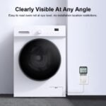 KETOTEK Medidor de Consumo Eléctrico, Enchufe Medidor de Potencia con Pantalla LCD, Monitor de Electricidad, Protección Contra Sobrecarga 3680W/16A