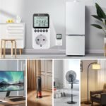 KETOTEK Medidor de Consumo Eléctrico, Enchufe Medidor de Potencia con Pantalla LCD, Monitor de Electricidad, Protección Contra Sobrecarga 3680W/16A