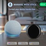Nous L5 Tuya Smart Life Hub Transmisor Infrarrojos, Dispositivos Google Home, Dispositivos Compatibles con Alexa, Control Remoto Wi-Fi, Dispositivos, Control Remoto, 2.4 GH
