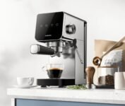 XIAOMI Cafetera espresso semiautomática, Bomba de 20 bar, Depósito de 0,9 L, Diseño compacto, 1350 W