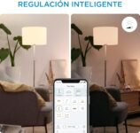 WiZ – Bombilla Inteligente Wi-Fi LED Filamento, 6,7w (Eq. 50w) E27 A60, Luz Blanco Cálido a Frío Regulable, con Tecnología SpaceSense y Compatible con Alexa y Google Home