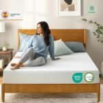 Colchón Zinus 135 x 190 cm con soporte ergonómico – Alto 11 cm – Colchón hipoalergénico – Firmeza media – Certificado Oeko-Tex