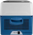 VEVOR Refrigerador de Coche Eléctrico Portátil 12/24V, Nevera de Coche Eléctrico con Batería de Coche de Modo Dual de 3 Niveles con Panel de Control LCD Camping, Negro (22L)