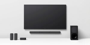 Sony HT-S40R – Barra de Sonido 5.1 (Sistema de Cine en Casa, Altavoces Traseros Inalámbricos, 600W, Dolby Digital, Bluetooth, Sonido Envolvente), Negro