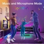Tiras LED, Luces de Habitación, 10 Metros, Bonve Pet RGB Tira LED, Bluetooth Musical con Control Remoto IR 40 Teclas y APP, 16 Millones de Colores, Luz para Decoración TV Cocina Fiesta