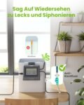 RAINPOINT WiFi Riego Automático por Goteo, Volumen de Agua Ajustable, Control Remoto por Aplicación, Sistema de Riego Automático para Hasta 10 Plantas y Macetas de Interior