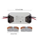 Mumusuki AC90-250V Interruptor de Control Remoto del Interruptor de Circuito Wifi Smart Wifi con Terminal de Conexión Rápida para Amazonalexa, Googlehome, Tmall Genie, IFTTT