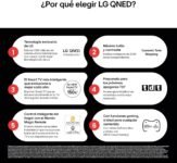 LG 43QNED84A6C – TV 43″, 4K QNED EVO, Smart TV, WebOS 25, Procesador Potente e Inteligente, Super Upscaling, Dolby Dilgital Plus, Alexa/Google Assistant, Negro