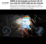 LG 43QNED84A6C – TV 43″, 4K QNED EVO, Smart TV, WebOS 25, Procesador Potente e Inteligente, Super Upscaling, Dolby Dilgital Plus, Alexa/Google Assistant, Negro