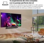 LG 43QNED84A6C – TV 43″, 4K QNED EVO, Smart TV, WebOS 25, Procesador Potente e Inteligente, Super Upscaling, Dolby Dilgital Plus, Alexa/Google Assistant, Negro