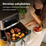 Cecotec Freidora de aire Cecofry Supreme 8000, 8 L, 1800 W, 10 menús, Tecnología Perfeft Cook, 30ºC – 200ºC, Control táctil.