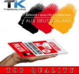 Póster de Videovigilancia – Placa de Alarma Conectada – Pósteres Área de Videovigilancia – Aviso a la Policía 20 x 15 cm Rojo Interior/Exterior (5 Piezas Póster de Videovigilancia)