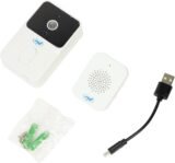 PNI IDB12 Video Safe House Timbre WiFi Visión nocturna IP54 Control de batería incorporado con aplicación Tuya