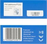 PNI IDB12 Video Safe House Timbre WiFi Visión nocturna IP54 Control de batería incorporado con aplicación Tuya