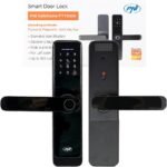 PNI PNI-PTY6526 Cerradura SafeHome PTY6526, Huella Digital, Código, Etiqueta, Aplicación Tuya Smart, 100 Usuarios, Negro, 250 x 140 x 75 mm