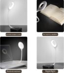 Valink-luz nocturna inteligente activada por voz, lámpara de Control de voz USB, luz nocturna de escritorio, Mini lámpara de escritorio Flexible para el hogar y el dormitorio