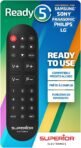 Control remoto universal Superior Ready 5 con autoaprendizaje para todos los televisores y televisores inteligentes: listo al instante para LG, Samsung, Sony, Panasonic, Philips