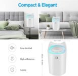 Humidificador Silencioso para Bebés, Humidificadores De Vapor para Habitación USB 3L 24 Horas, 2 Boquillas Y 3 Modos para Dormitorio Oficina