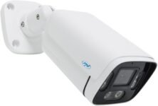PNI IP780 Cámara de Videovigilancia 8MP 4K IP 6 IR LED IP66 Blanco