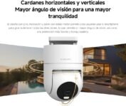 XIAOMI Outdoor Camera CW300 – Cámara Exterior con Resolución 2560p, IP66, Detección de Personas AI, Visión Nocturna, 360 Grados, Blanco (Versión ES)