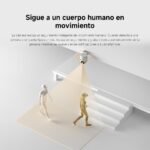XIAOMI Outdoor Camera CW300 – Cámara Exterior con Resolución 2560p, IP66, Detección de Personas AI, Visión Nocturna, 360 Grados, Blanco (Versión ES)