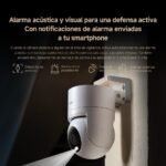 XIAOMI Outdoor Camera CW300 – Cámara Exterior con Resolución 2560p, IP66, Detección de Personas AI, Visión Nocturna, 360 Grados, Blanco (Versión ES)