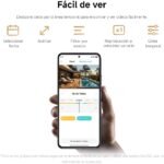 XIAOMI Outdoor Camera CW300 – Cámara Exterior con Resolución 2560p, IP66, Detección de Personas AI, Visión Nocturna, 360 Grados, Blanco (Versión ES)
