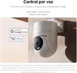 XIAOMI Outdoor Camera CW300 – Cámara Exterior con Resolución 2560p, IP66, Detección de Personas AI, Visión Nocturna, 360 Grados, Blanco (Versión ES)