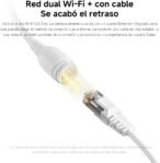 XIAOMI Outdoor Camera CW300 – Cámara Exterior con Resolución 2560p, IP66, Detección de Personas AI, Visión Nocturna, 360 Grados, Blanco (Versión ES)