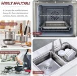 Esponja de limpieza de esmeril, esponja abrasiva mágica multiusos para limpieza de cocina, fregadero y cuenco, 10 piezas