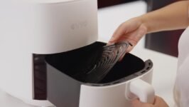 EVVO Freidora sin aceite Tasty Fryer – 6 litros, 1700W, Tecnología Dual Cyclone, Multifunción, hasta 200º