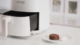 EVVO Freidora sin aceite Tasty Fryer – 6 litros, 1700W, Tecnología Dual Cyclone, Multifunción, hasta 200º